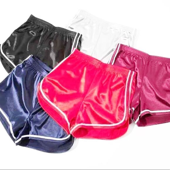 Women Girls Yoga Booty Joggers Sport Gym Shorts - Picture 2 of 4